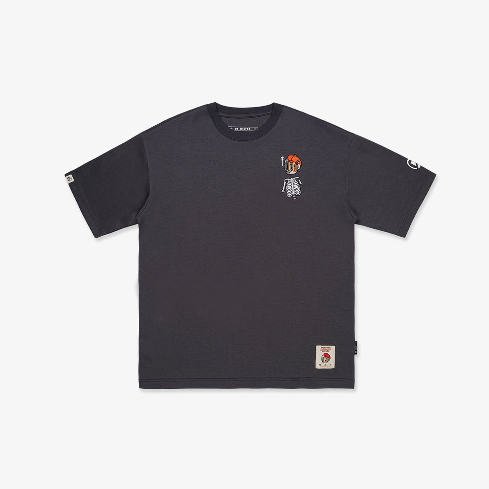 Nothing Matters Heavy Broad Tee - Shadow Grey