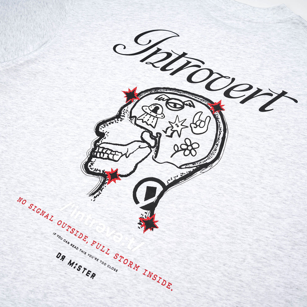 No Signal Tee - Slab Grey