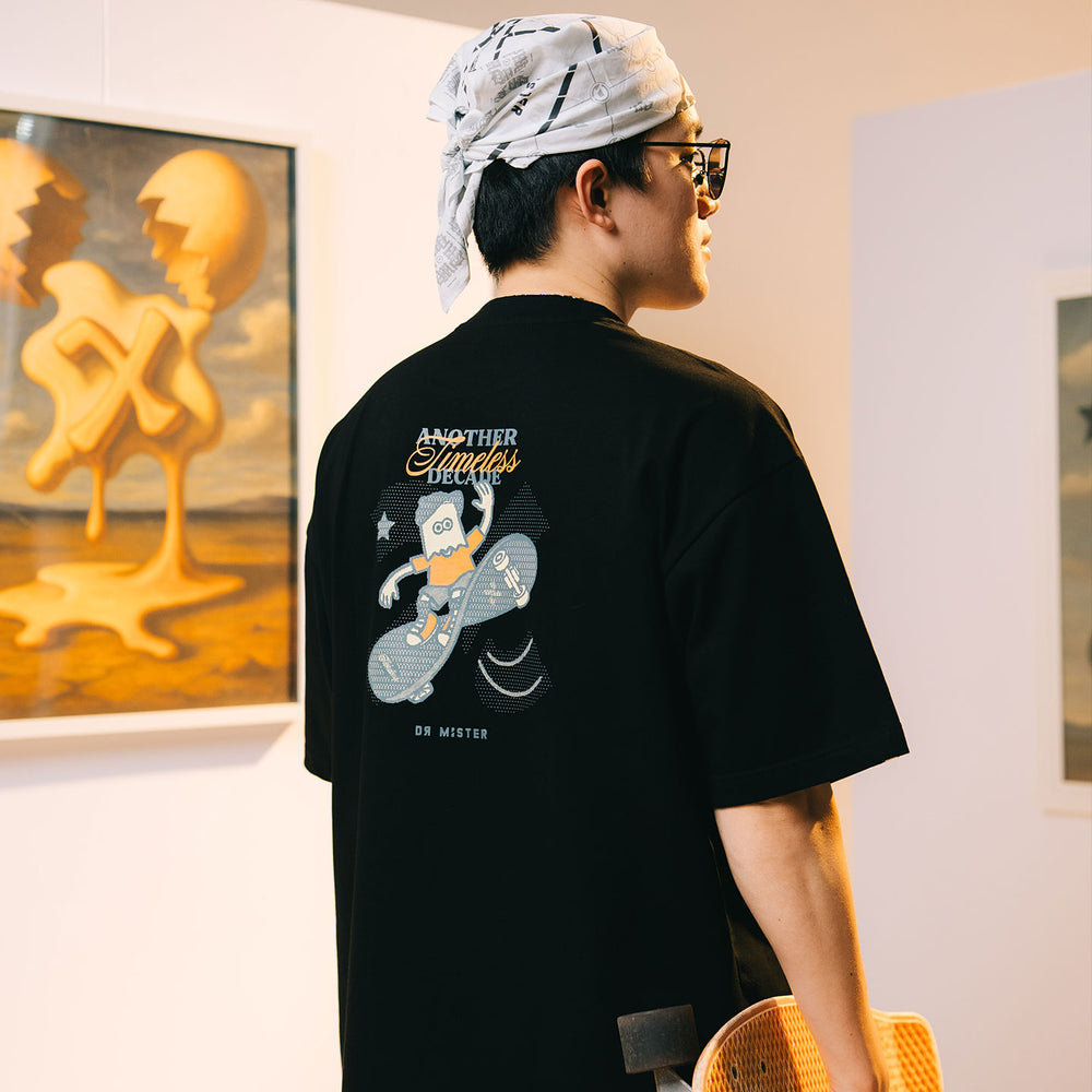 The Ollie Broad Tee (Present) – Black