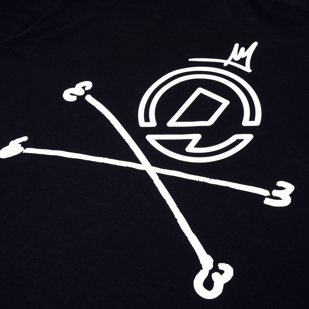 Only Mortal Tee - Black