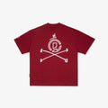 Only Mortal Tee - Wine Red