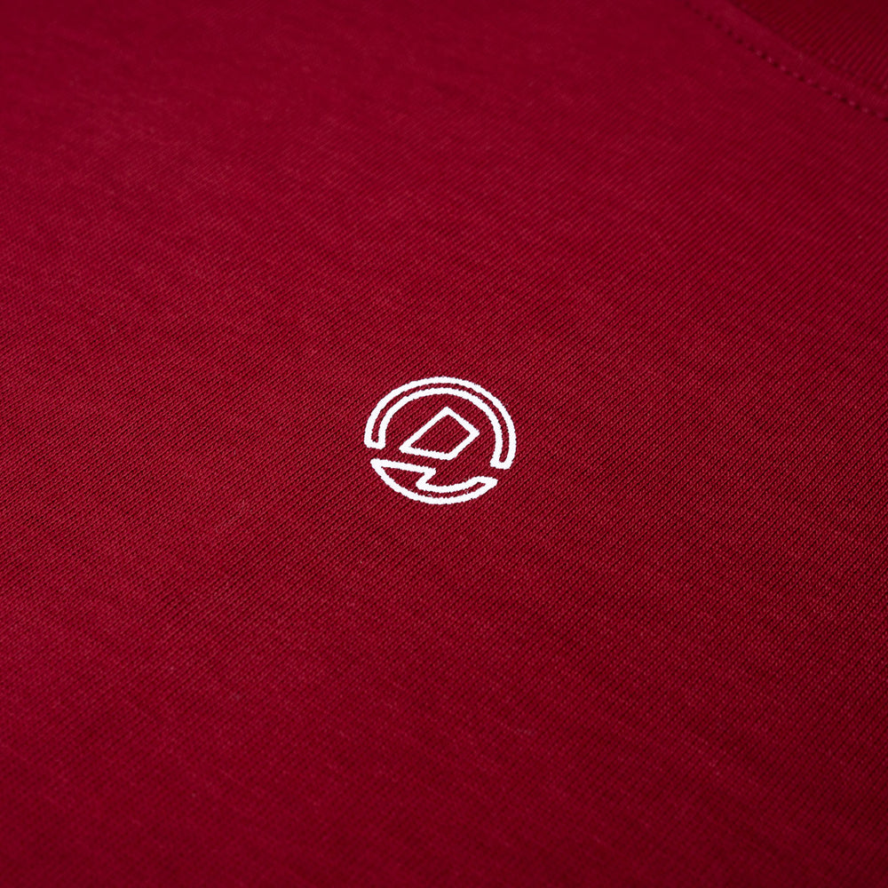 Only Mortal Tee - Wine Red
