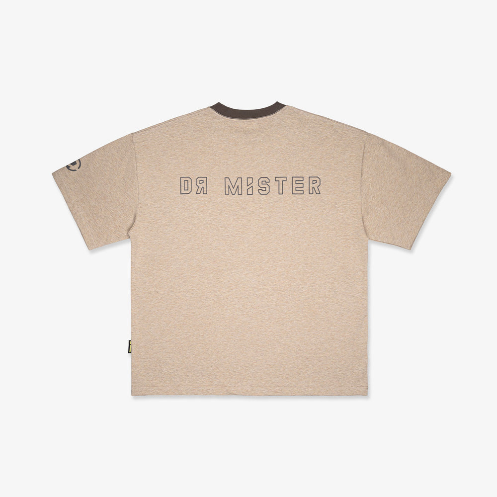 Outline Logo Tee - Melange Beige (Special)