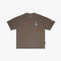 NM Patina Grained Tee - Ash Brown
