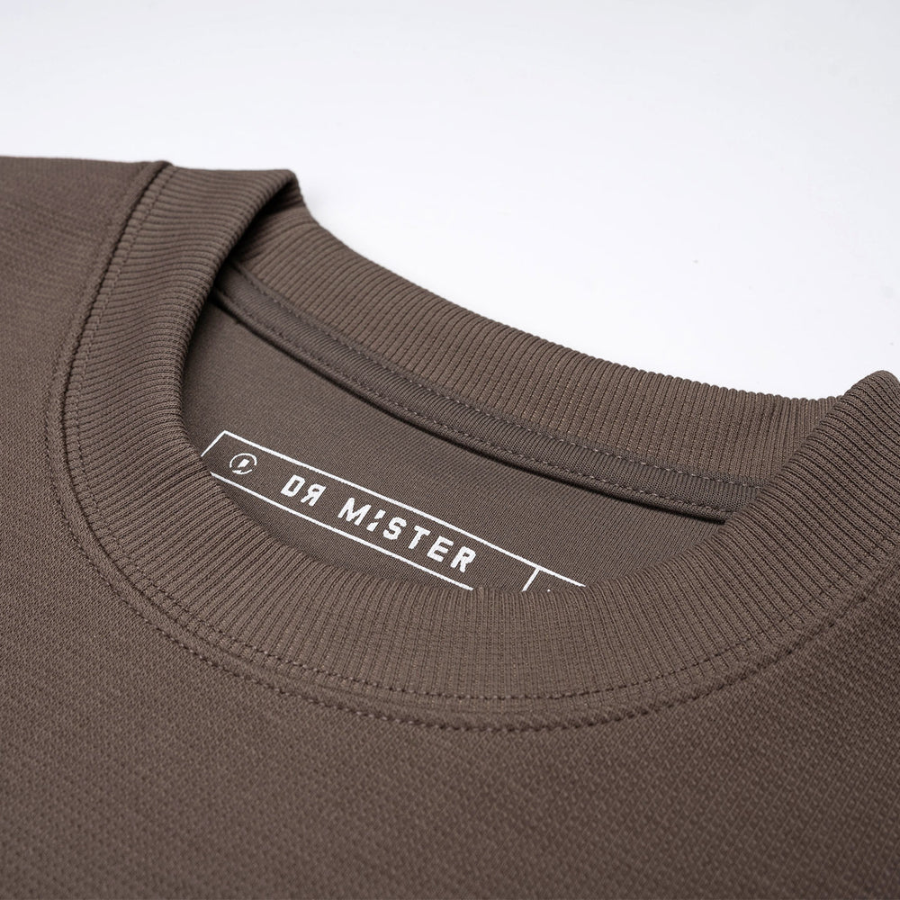 NM Patina Grained Tee - Ash Brown