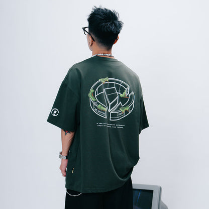 Perpetual Campus Broad Tee – Green