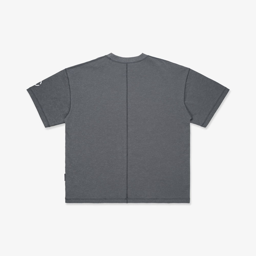 Pixelature Washed Tee - Grey