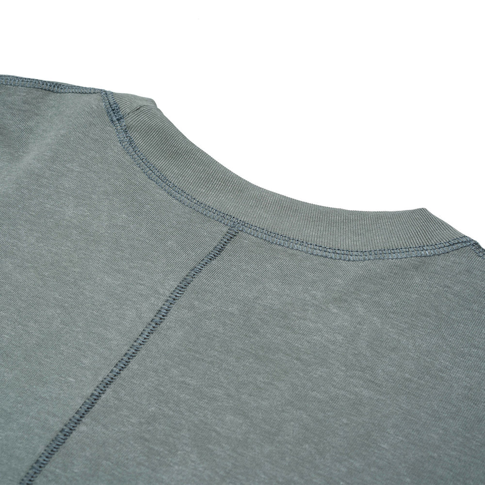 Pixelature Washed Tee - Industrial Sage