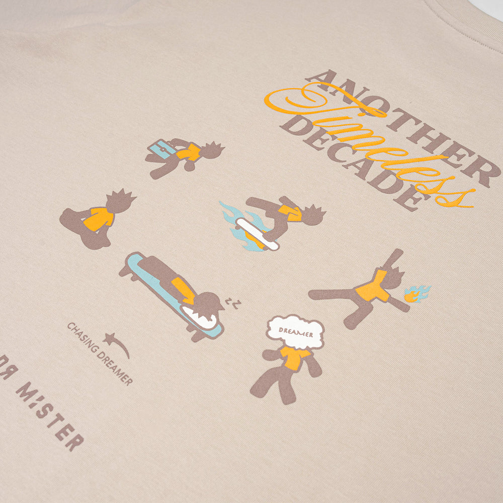 Polymorph Broad Tee (Past) – Bone Beige