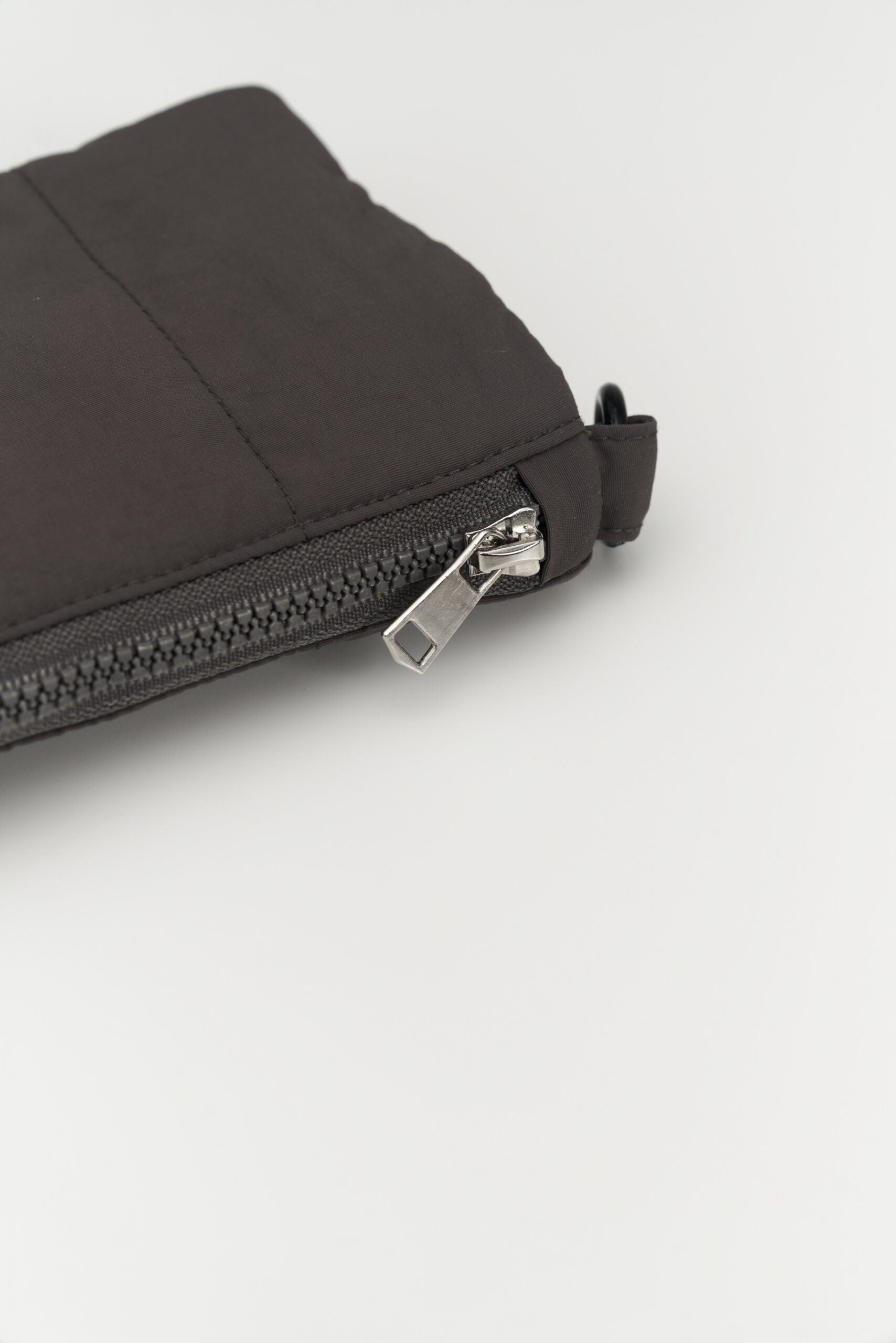 Small Nylon Cushion Pouch (Dark Grey)