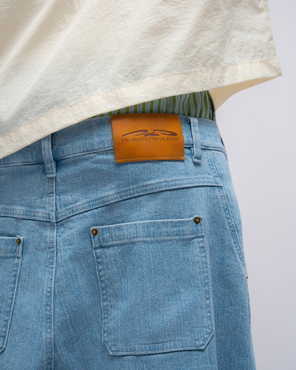Comfy Balloon Shorts Denim