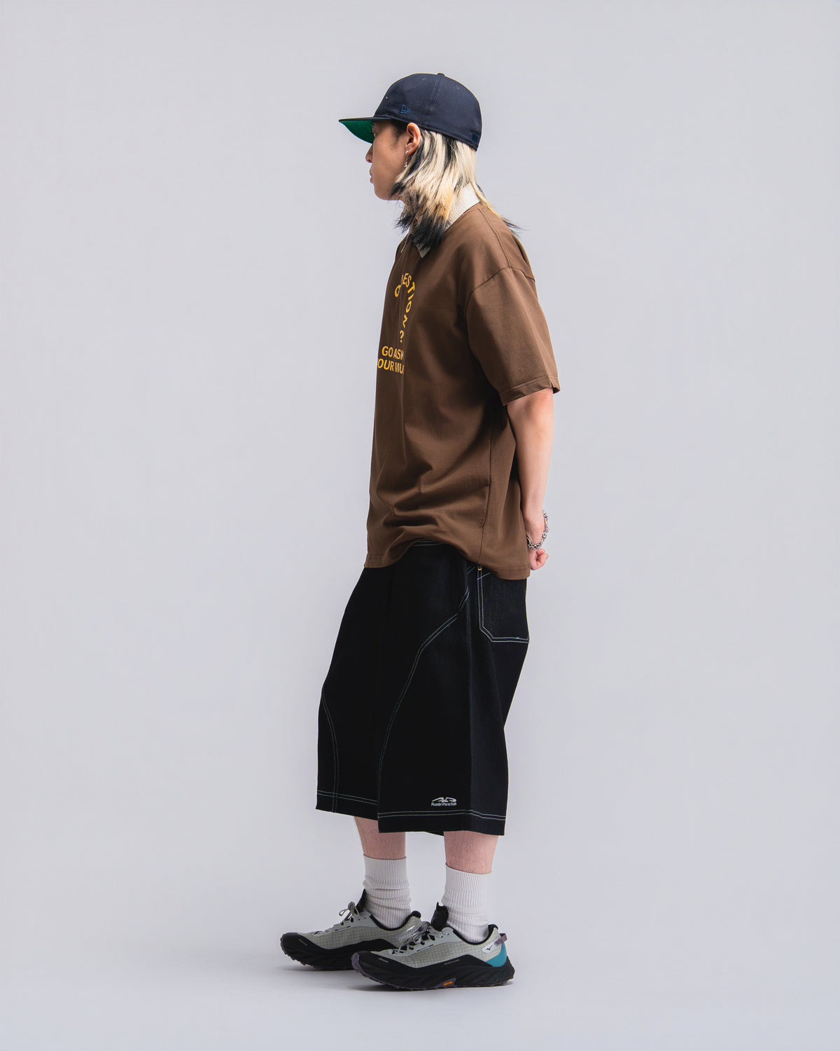 Question Mum Tee Brown