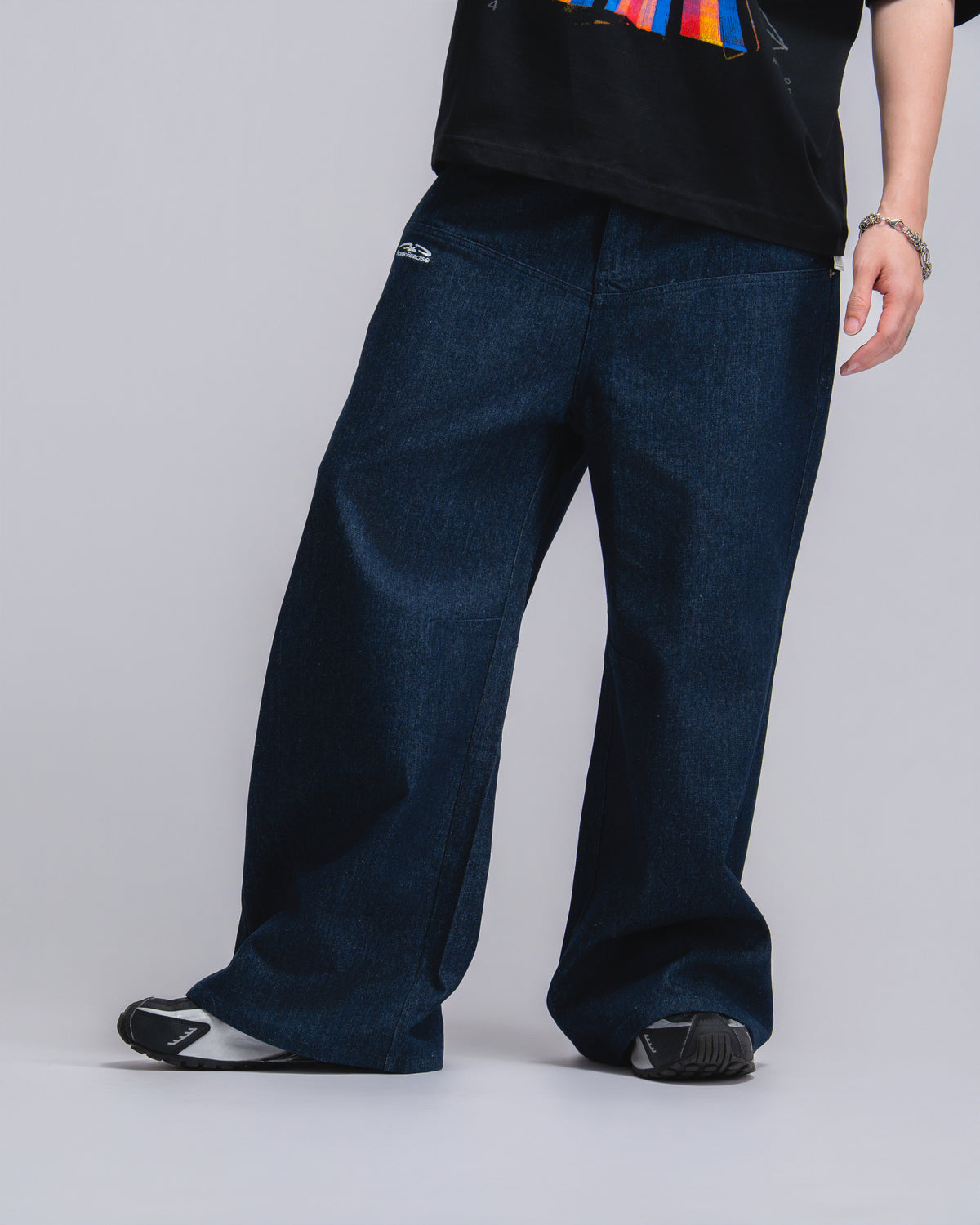After Hours Flared Jeans Raw Denim