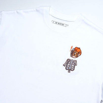 NM Rust Tee - White