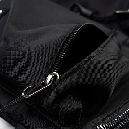 Scripted Initials Sling Bag - Black