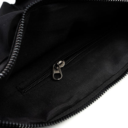 Scripted Initials Sling Bag - Black