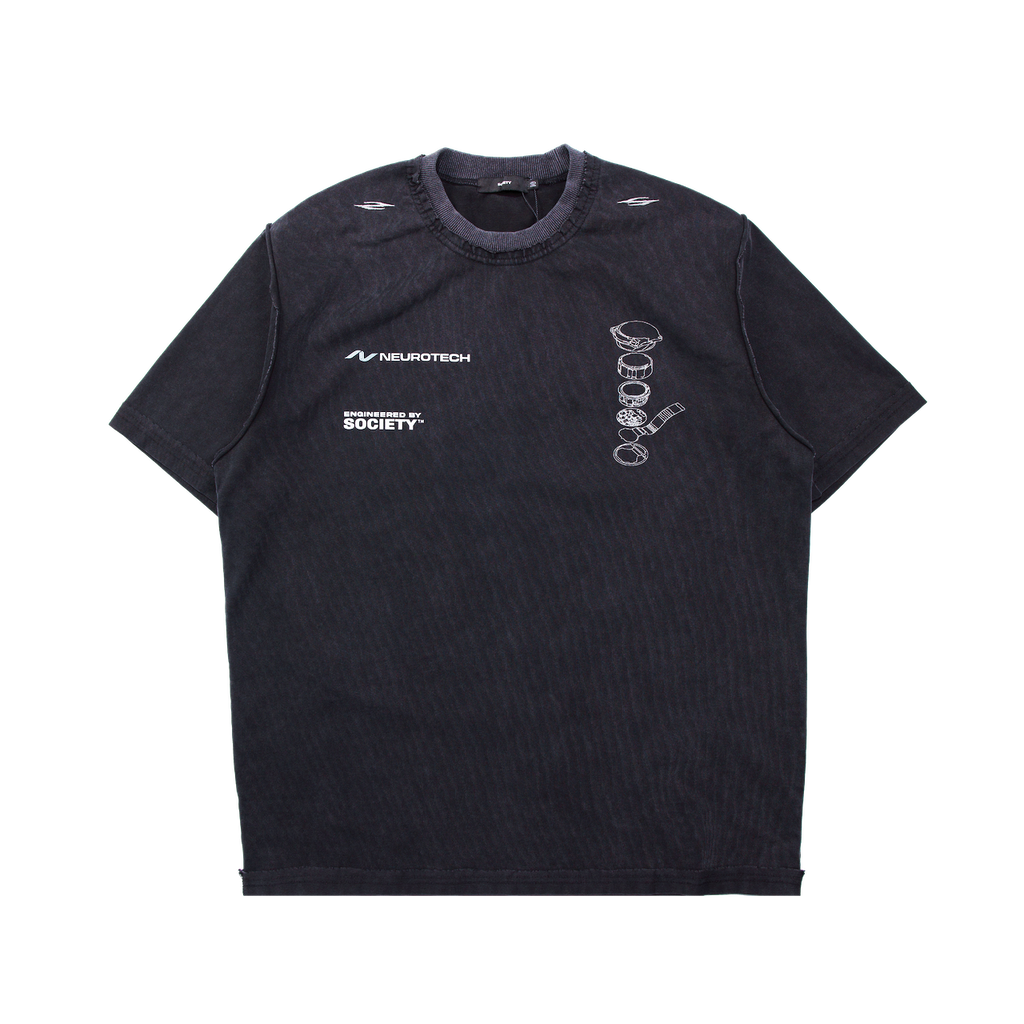Synapse Info Tee Black