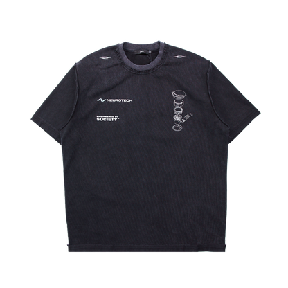 Synapse Info Tee Black