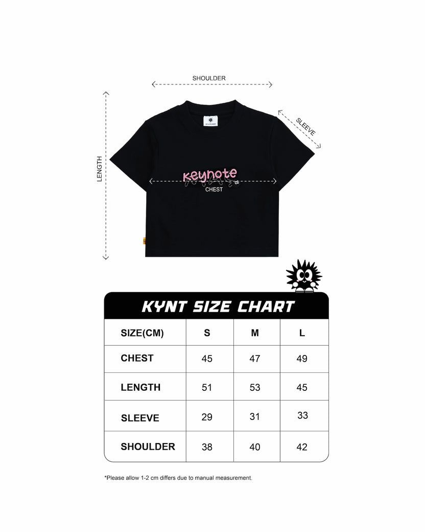 Daily Crop Top Black