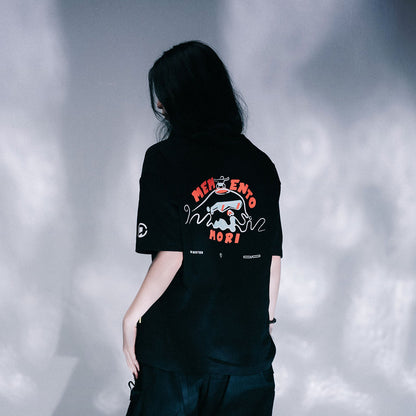 SkullWave Broad Tee - Black