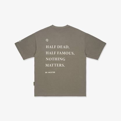 HDHF Skullmark Broad Tee - Pale Brown