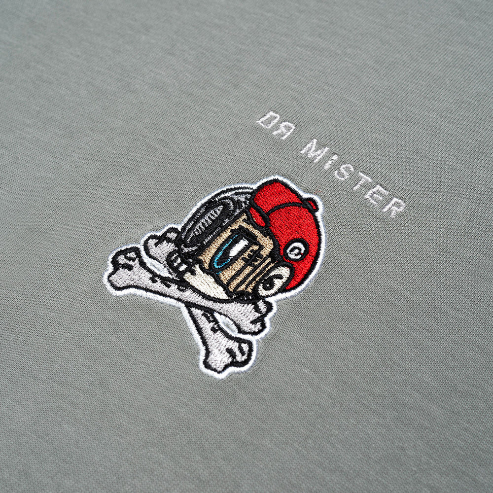 HDHF Skullmark Broad Tee - Cool Grey