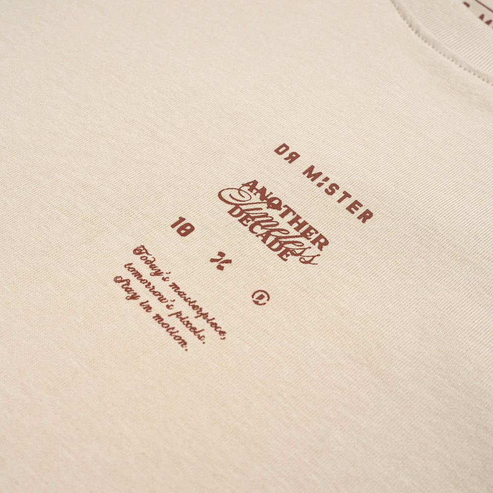 Stay In Motion Broad Tee (Future) – Beige