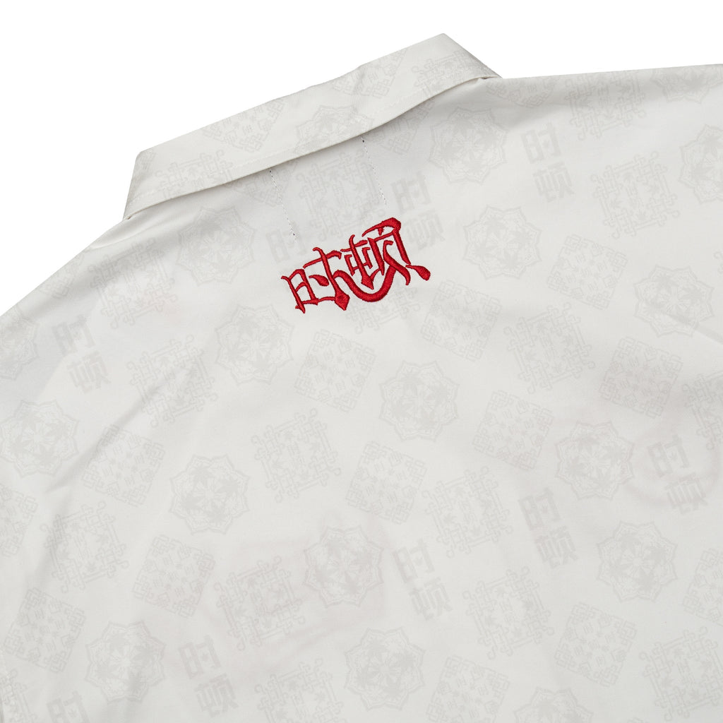 Dark Horse : Monogram Tang Suit Shirt White