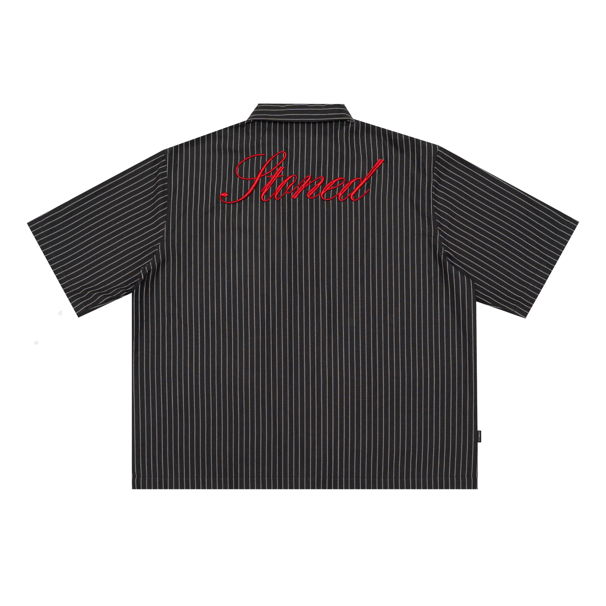 Dark Horse : Stripe Shirt S/S Black