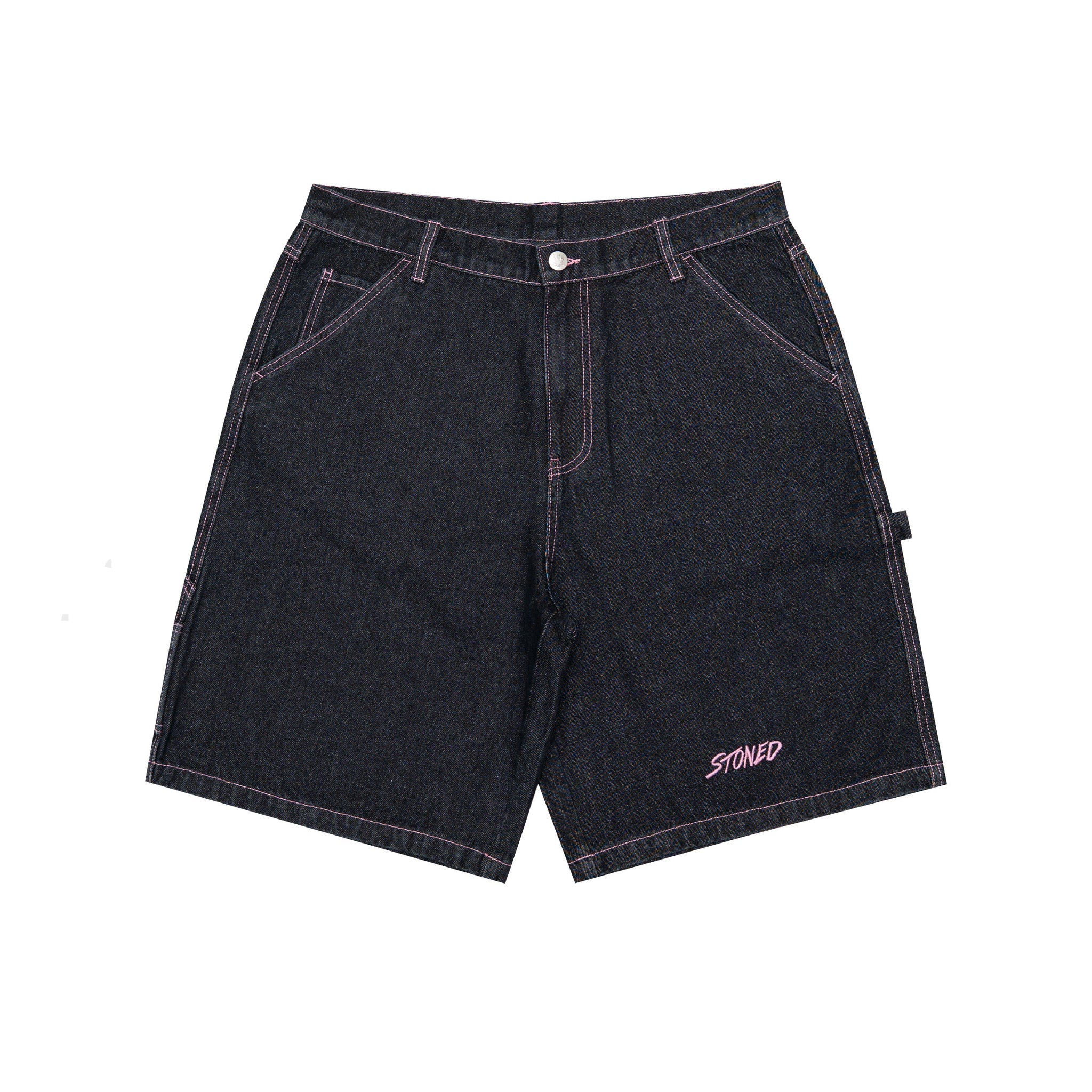 Dark Horse : Oversized Denim Jorts Navy