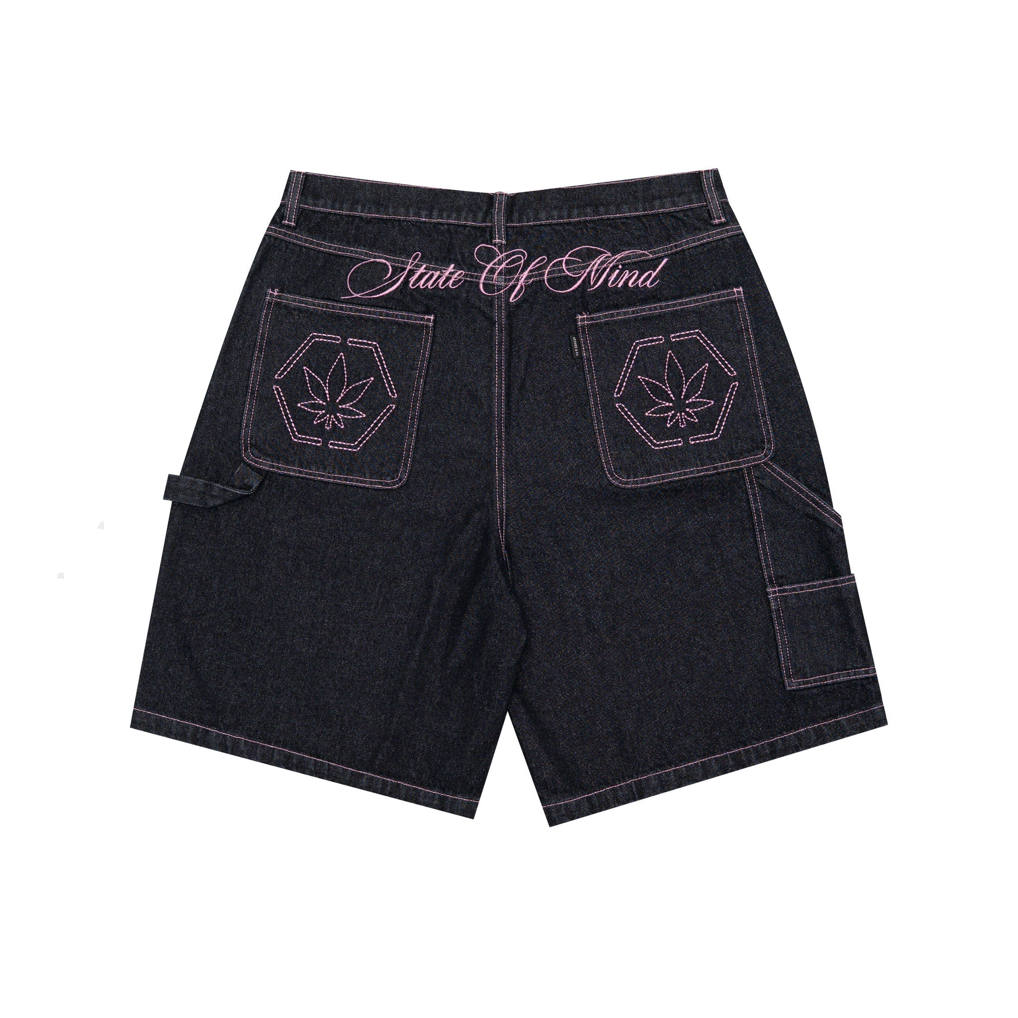 Dark Horse : Oversized Denim Jorts Navy