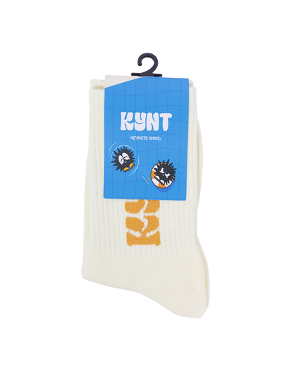 Logo Socks Beige