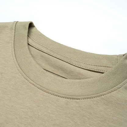 Scribbles Chaotic Peace L-Broad Tee - Dust Olive
