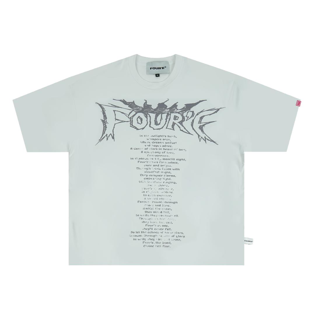 Script Logo Tee - White