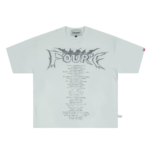 Script Logo Tee - White
