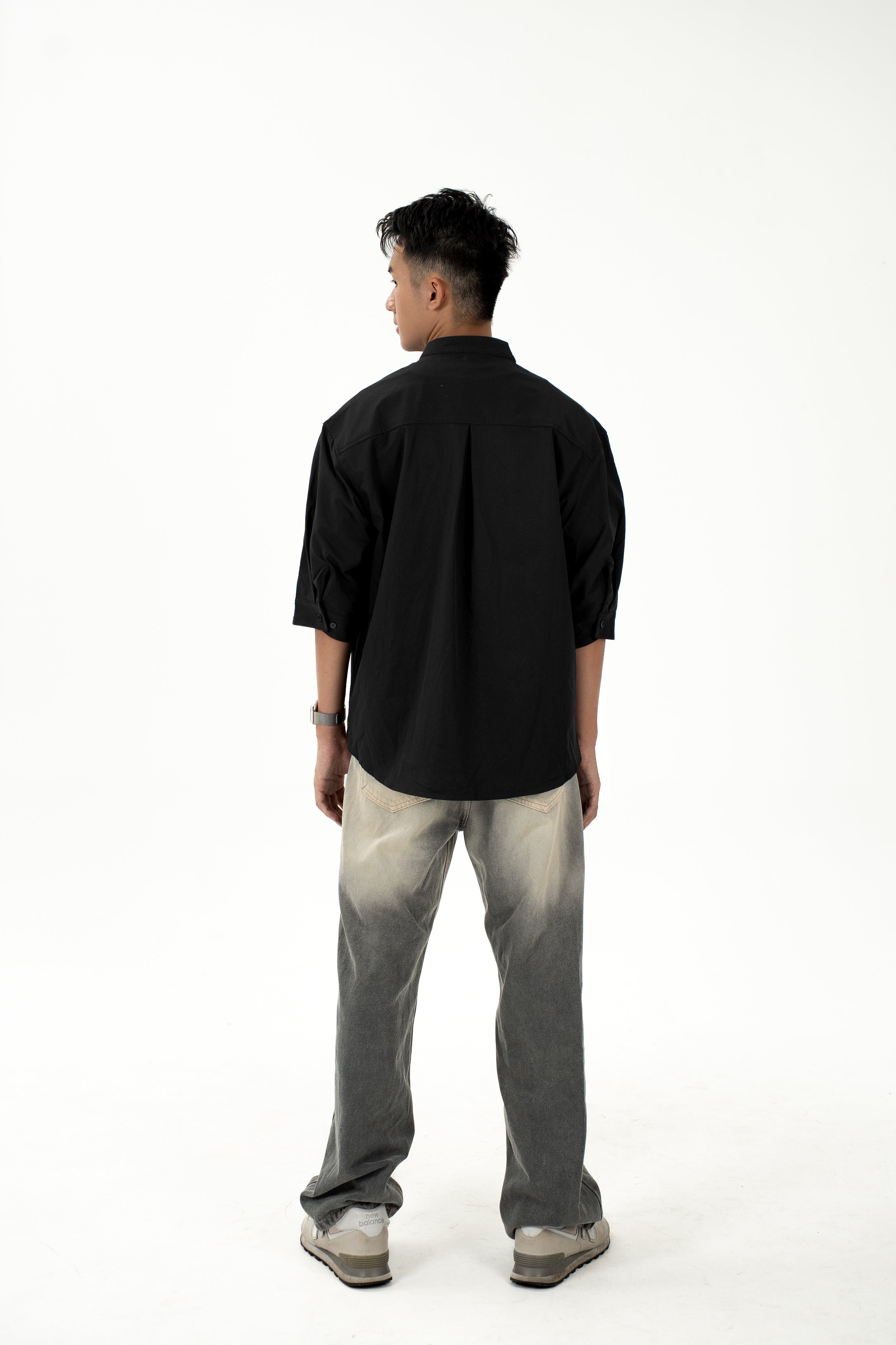 SENSSE STUDIO Minimal Quarter Shirt