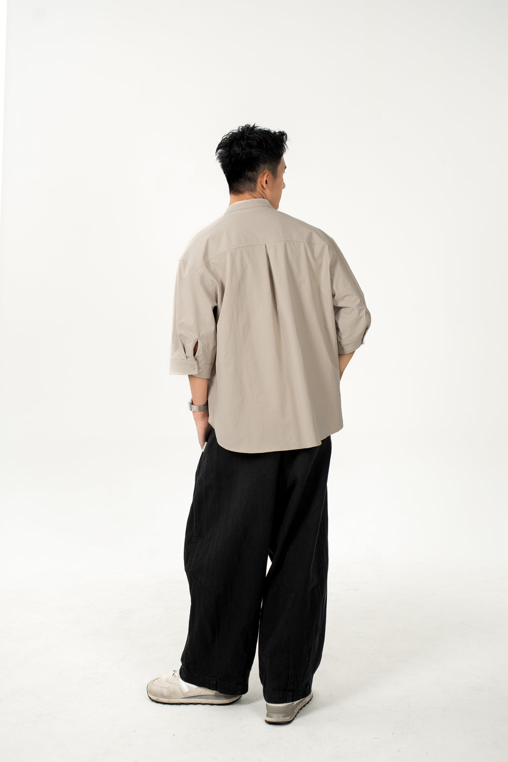 SENSSE STUDIO Minimal Quarter Shirt
