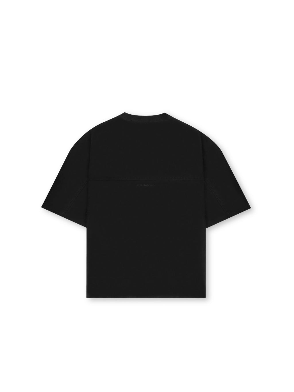 Structural Seam Tee Black
