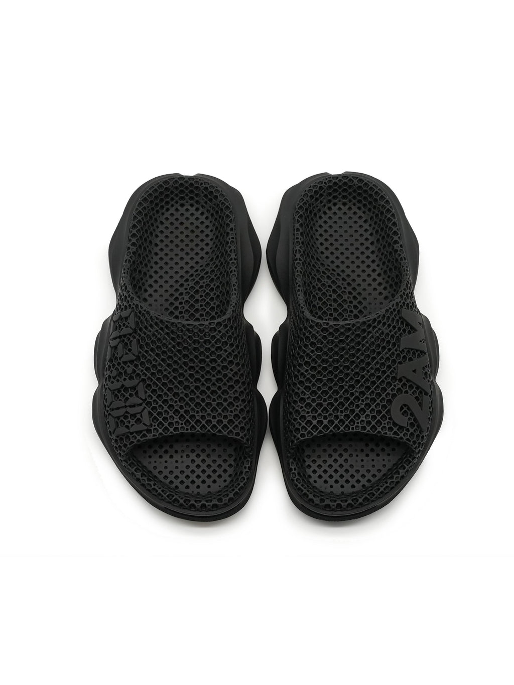 Surfer 3D Printed Slipper Black