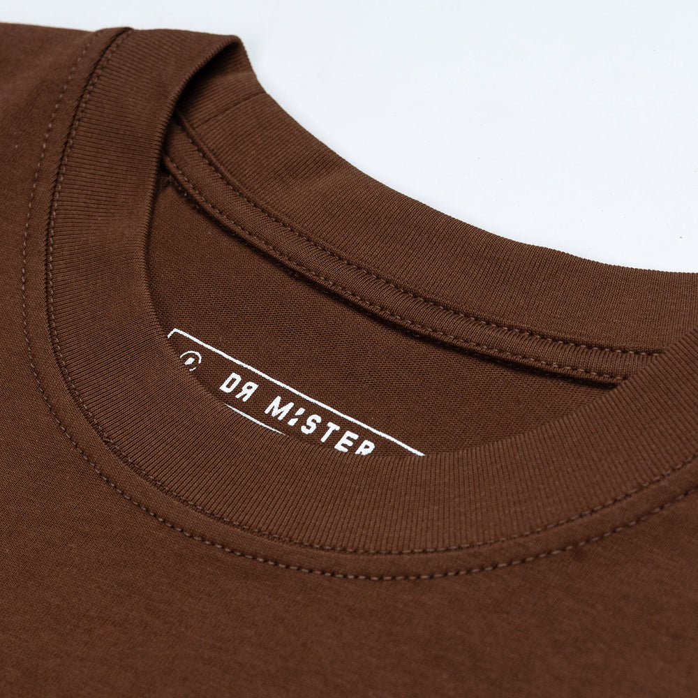 Tough Life Tee - Walnut Brown