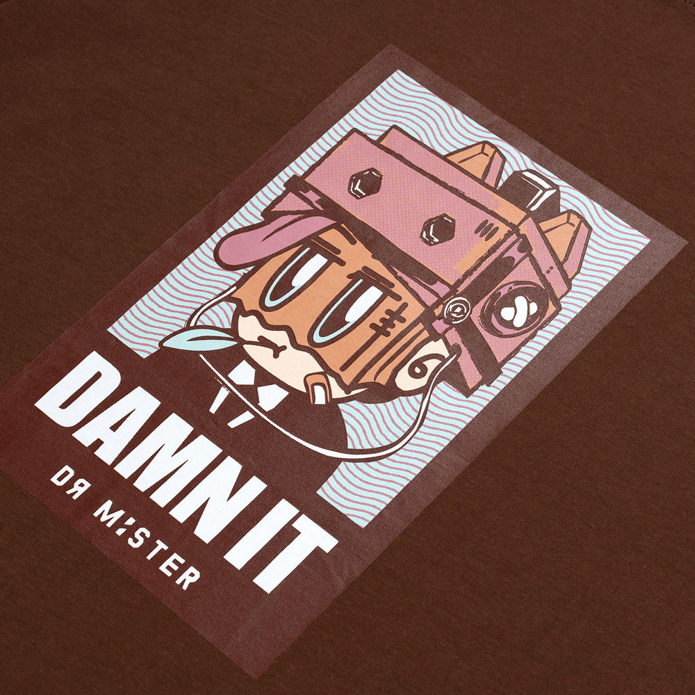 Tough Life Tee - Walnut Brown