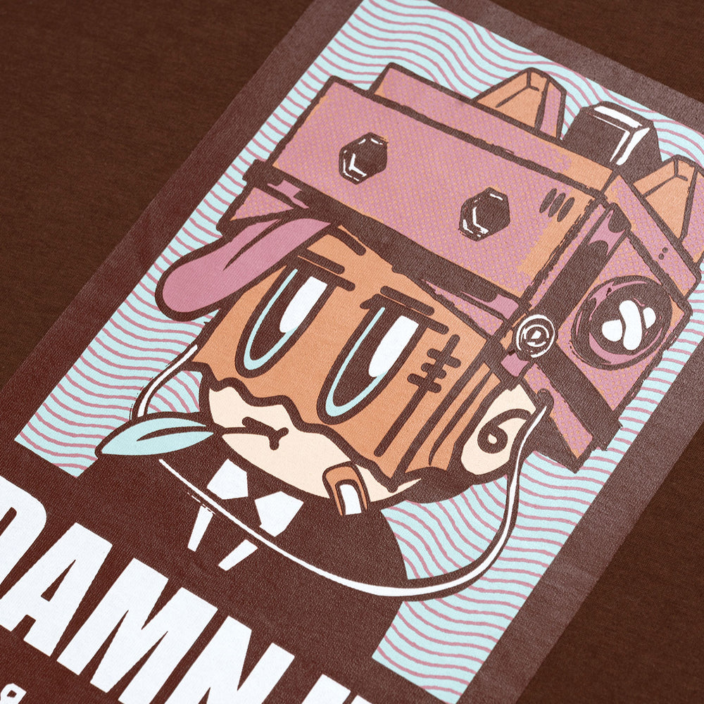 Tough Life Tee - Walnut Brown