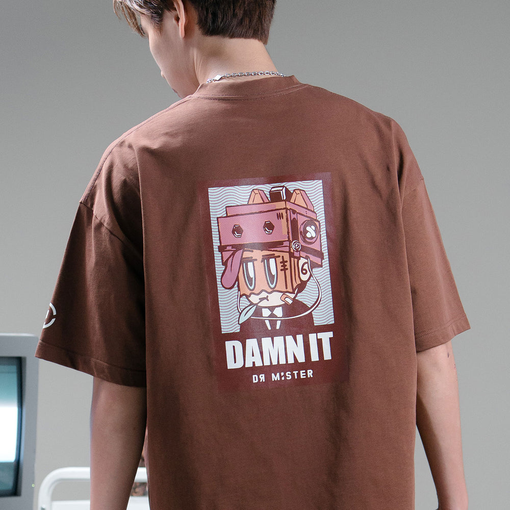 Tough Life Tee - Walnut Brown