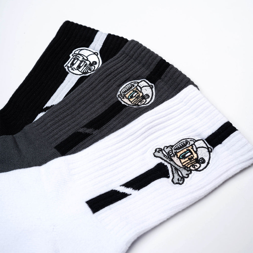Trio Crew Socks 2.0