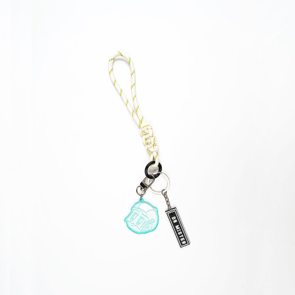 Duo Charms Paracord Keychain