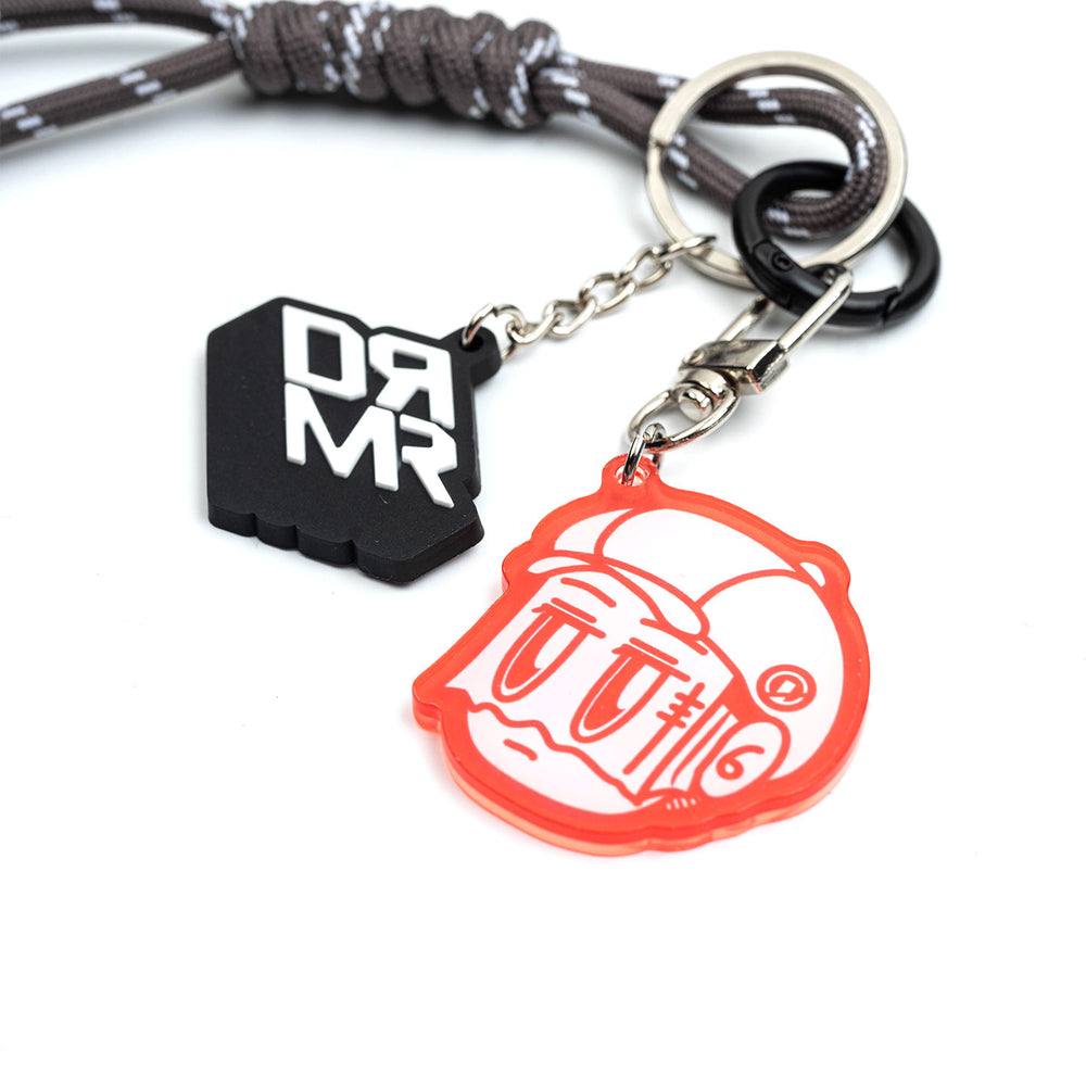 Duo Charms Paracord Keychain