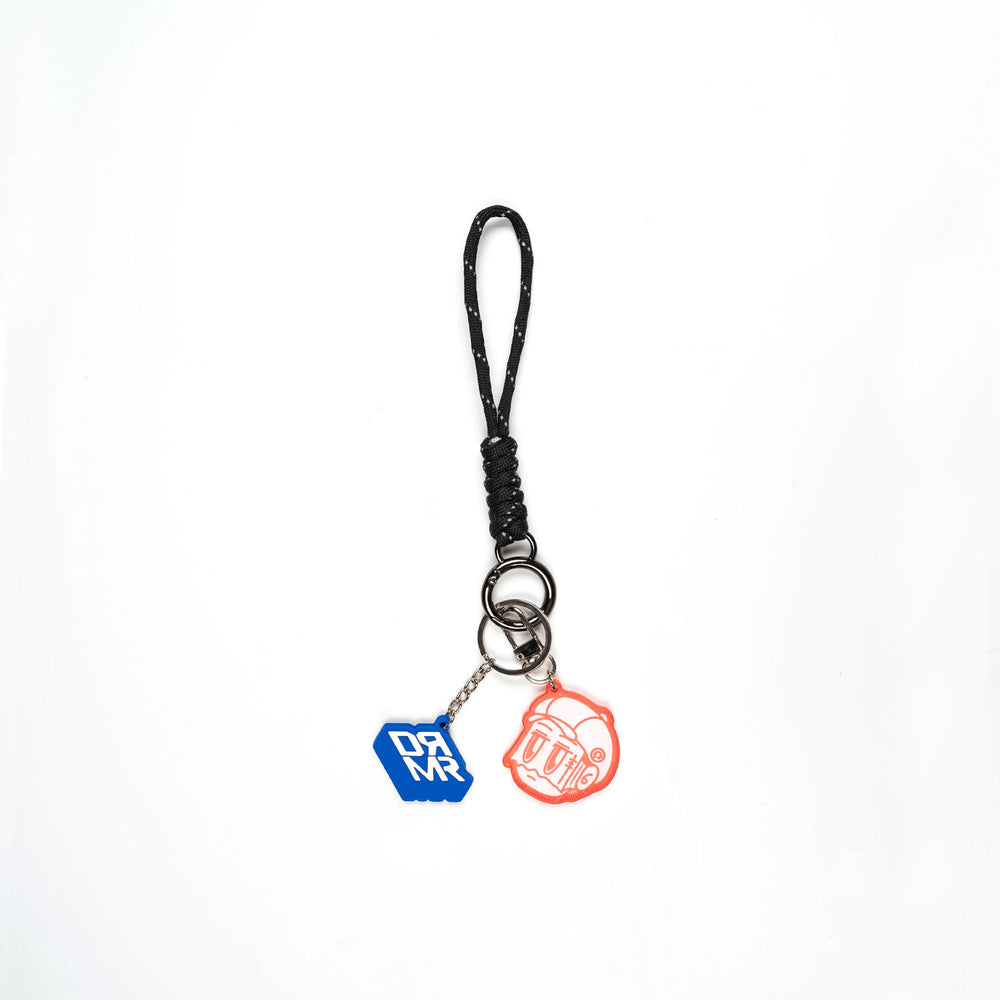 Duo Charms Paracord Keychain