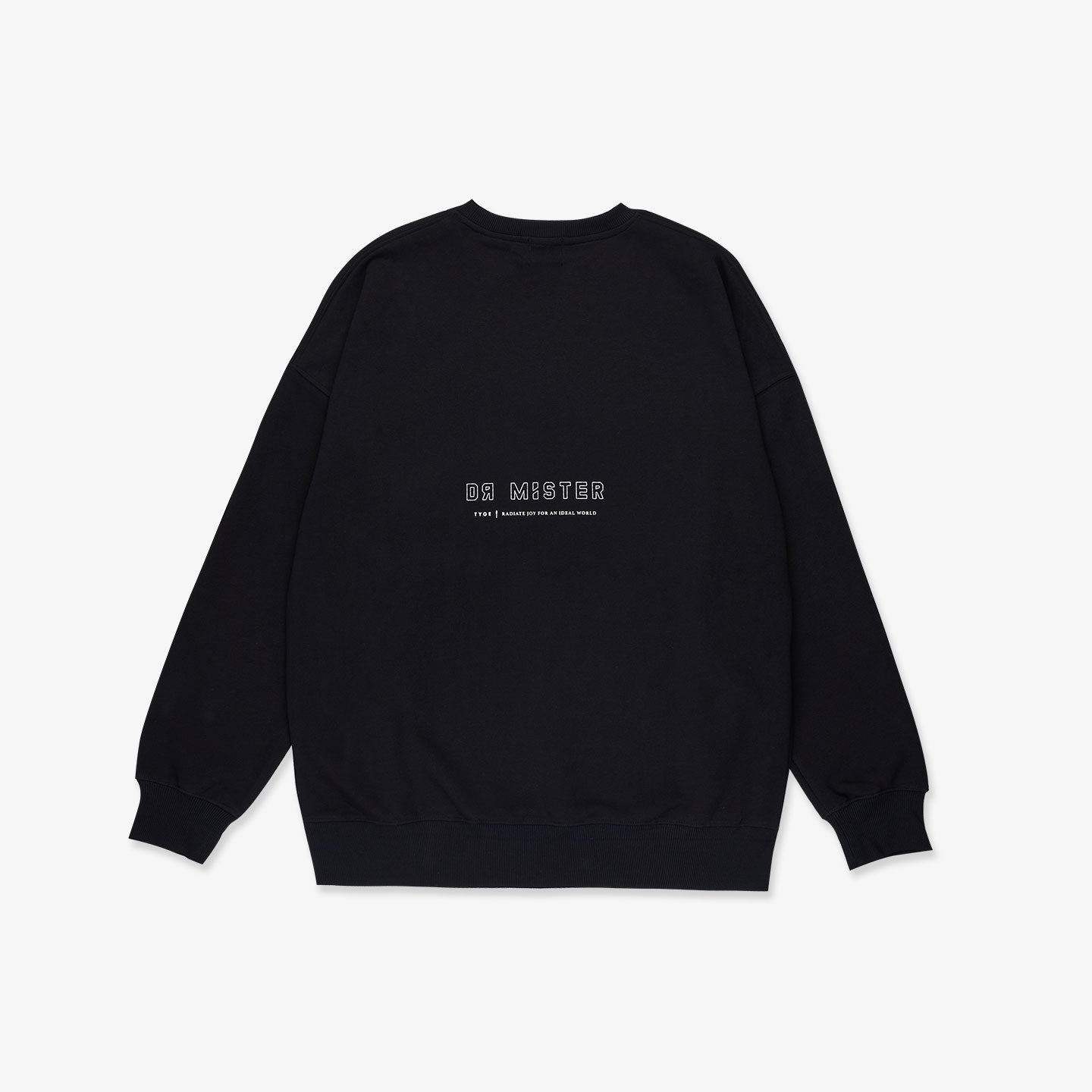 Outset Monochrome Sweatshirt - Black