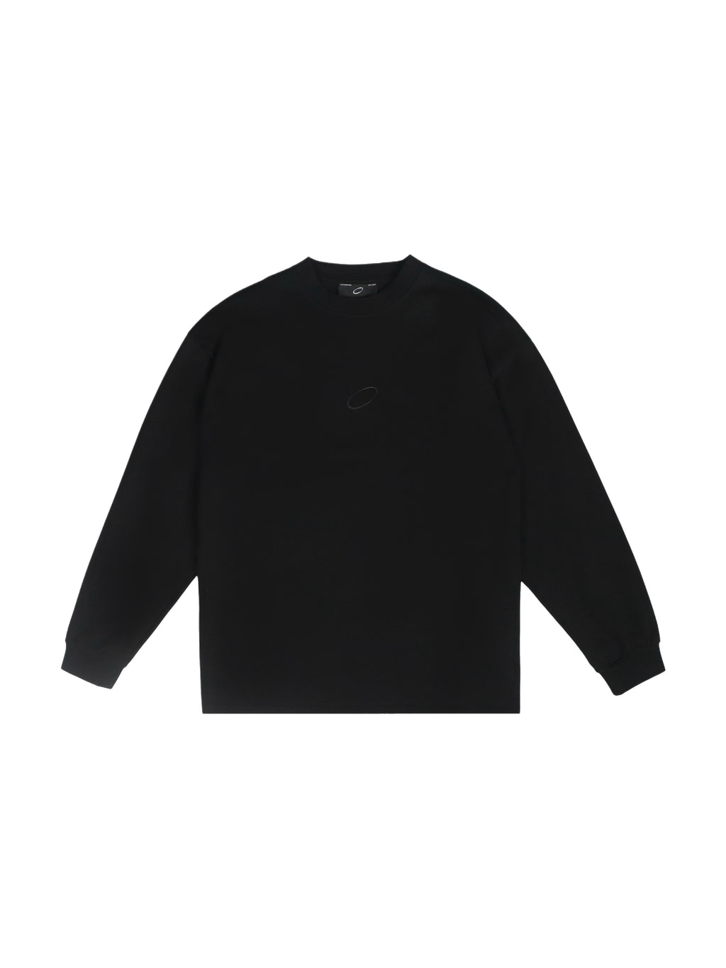 UNIVERSAL L/S T-SHIRT (BLACK EMBROID)