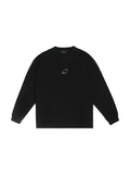 UNIVERSAL L/S T-SHIRT (WHITE EMBROID)